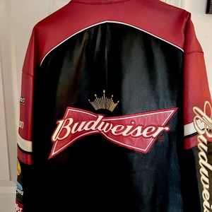 “Vintage” NASCAR Dale Jr Leather Jacket